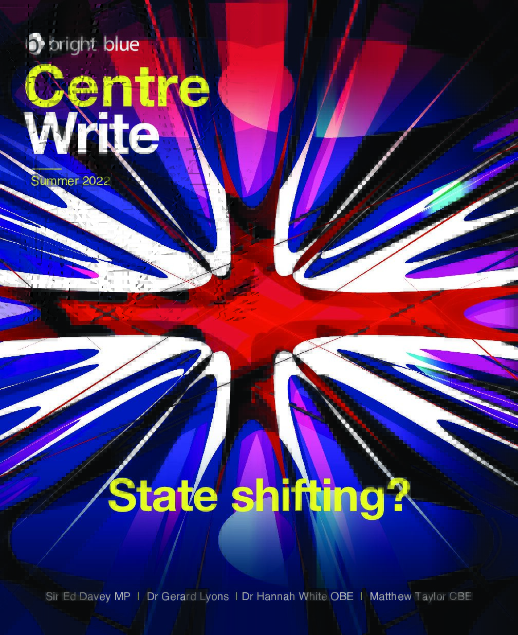 Bright Blue magazine – State shifting? – ‘Going for growth’ essay