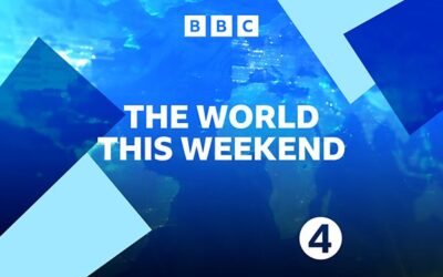 BBC Radio 4: ‘The World this Weekend’ interview